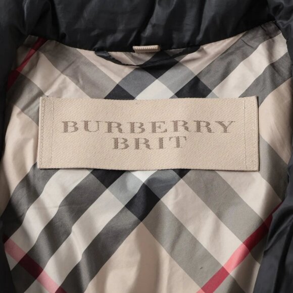 Burberry Brit Polyester Down Jacket Black - Picture 6 of 13